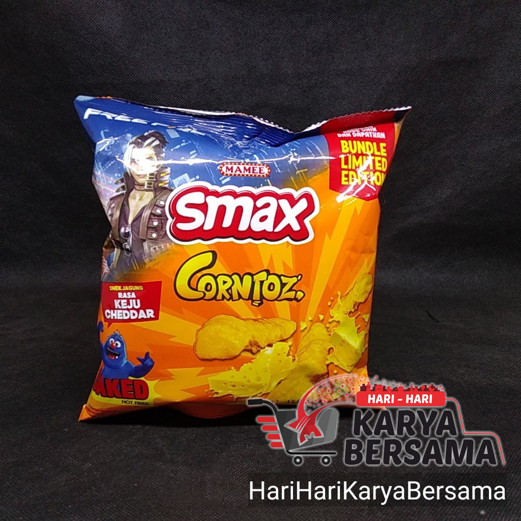 

MAMEE SMAX CORNTOZ SNEK JAGUNG RASA KEJU CHEDDAR 40GR