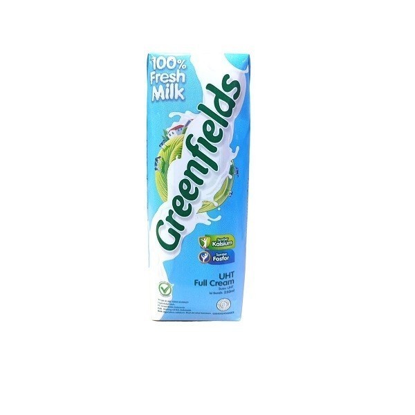 

GREENFIELDS UHT FULL CREAM 250 ML Diskon