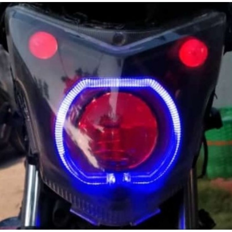 Paket lengkap Biled headlamp uk 2.5in + lampu tembak cb150r old