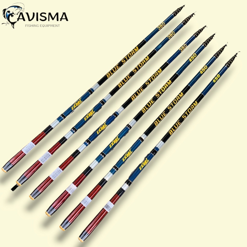 Joran Tegek Carbon Exori Blue Storm Kolong MP