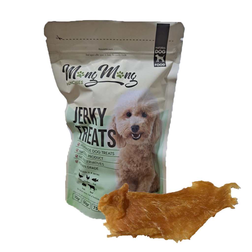 MongMong.Co Munchies Chicken Meat Jerky Dog Treats