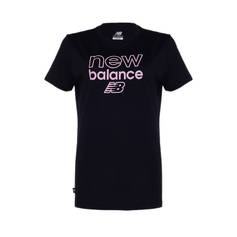 New Balance Sport Athletic Women's T-shirt - Black