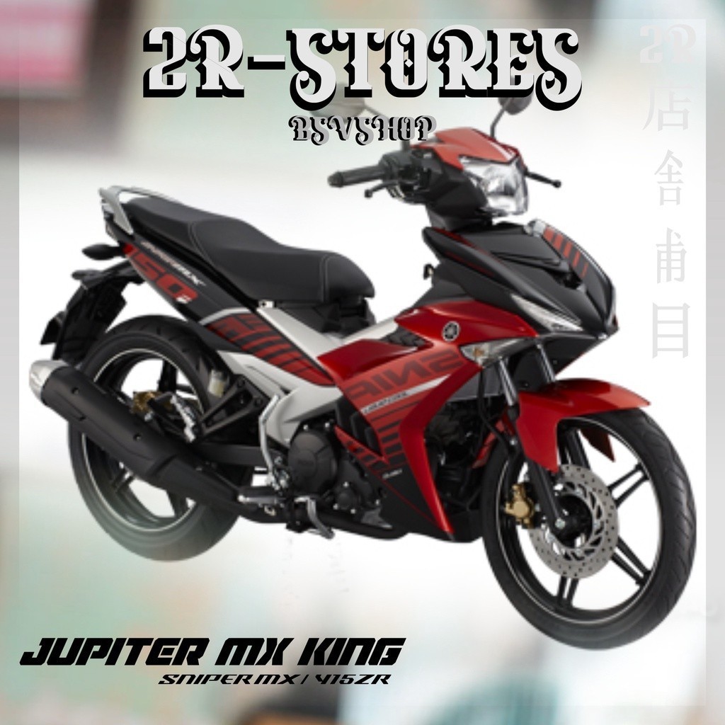 striping sniper mxi 150 king / stiker yamaha jupiter mx king 150 exciter / stiker motor mx king snip