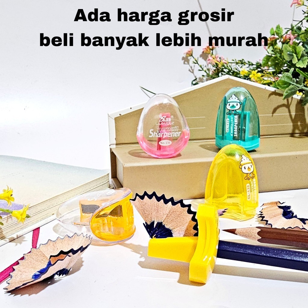 

MJ Peruncing Polos 1 Lobang Tipe A/Rautan/Sharpener/Serutan