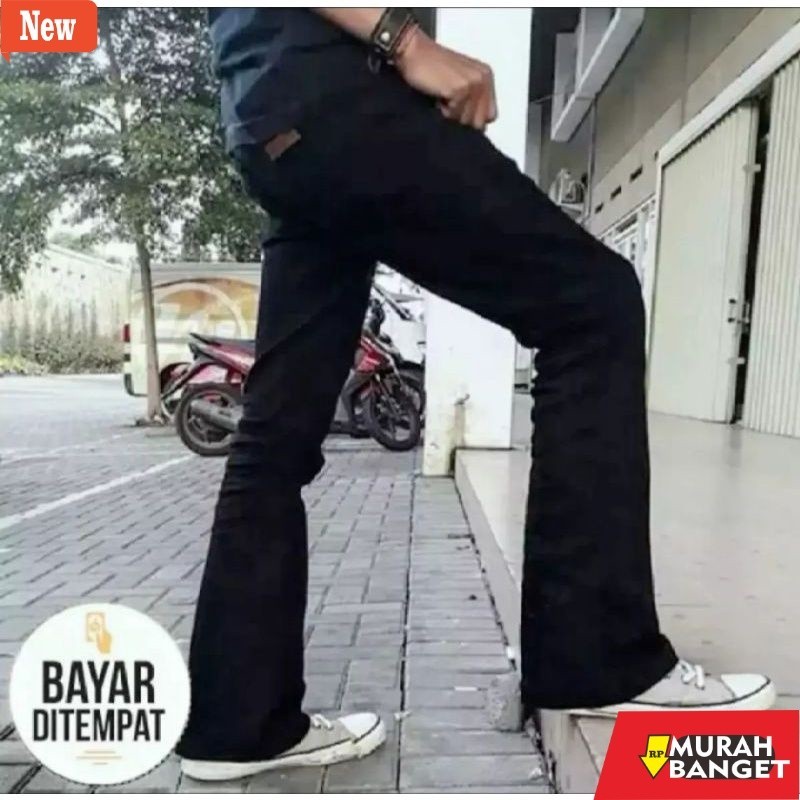 Denim Panjang Pria Celana Jeans Pria Cutbray Lepis panjang Melar model Cutbray cheap monday Katok le