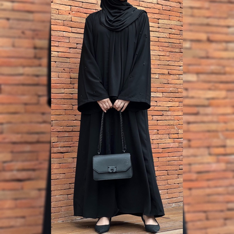 Griya Musafa | Fatima Abaya Jetblack