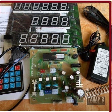 Paket CPU Pertamini Digital Pom Mini Pompa Listrik / AC