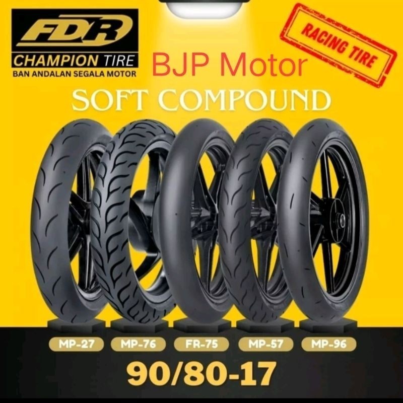 Ban FDR Soft Compound SPORT MP-27 (90/80/17~90/80/14) MP-76 (90/80/17~90/80/14~100/80/14) MP-96 (90/