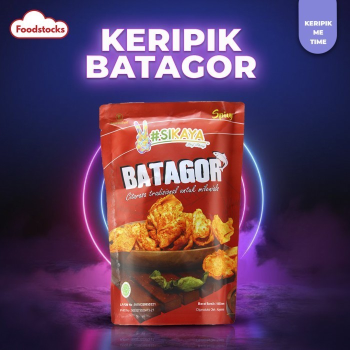 

TERMURAH Keripik Batagor Kering Pedas SIKAYA