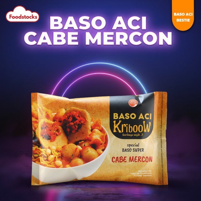 

TERMURAH Baso Aci Kriboow Special Cabe Mercon Selera Martini