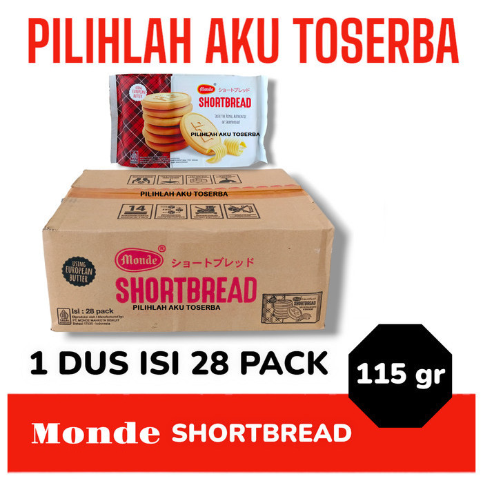 

Biskuit Monde SHORTBREAD 115 gr - ( HARGA 1 DUS )