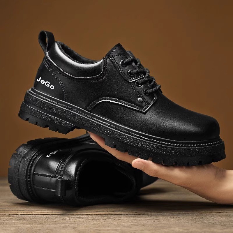 sepatu touring pria kasual koboy low boot cowboy boots korea pendek pria