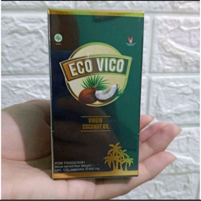 

Eco Vico Virgin Coconut Oil Original 100 Kapsul Baik Untuk Kesehatan