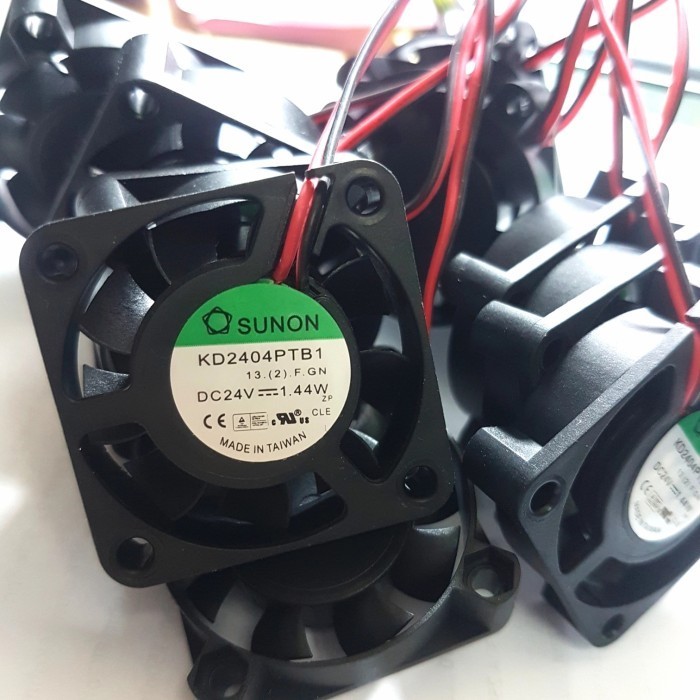 GJ99 fan kipas DC 4 X 4 CM 24V 4cm 4x4cm 24volt 24 volt 3 merk SUNON