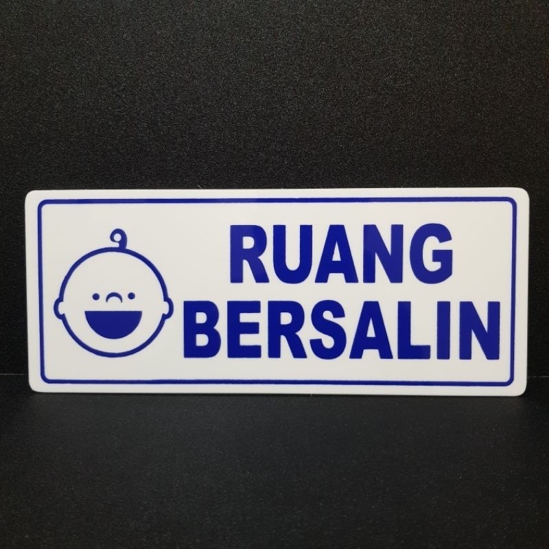 

Papan Akrilik Ruang Bersalin | Sign Akrilik Nama Ruang | Akrilik Tinggal Tempel