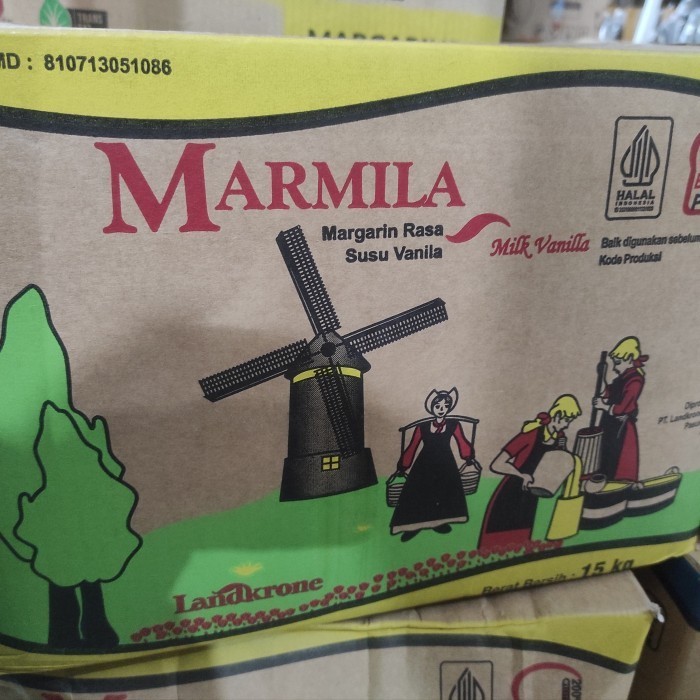 

Margarin Marmila Milk Vanilla 15kg