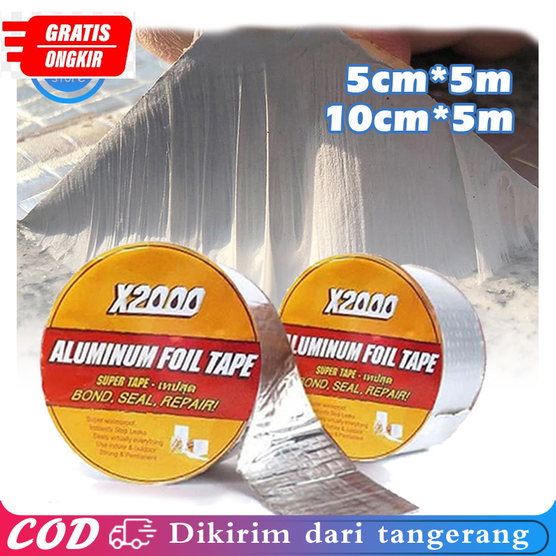 5m Super Tape X2000 Lakban Super Kuat Lakban Anti Air Lakban Anti Bocor X2000 Anti Bacor Untuk Semua