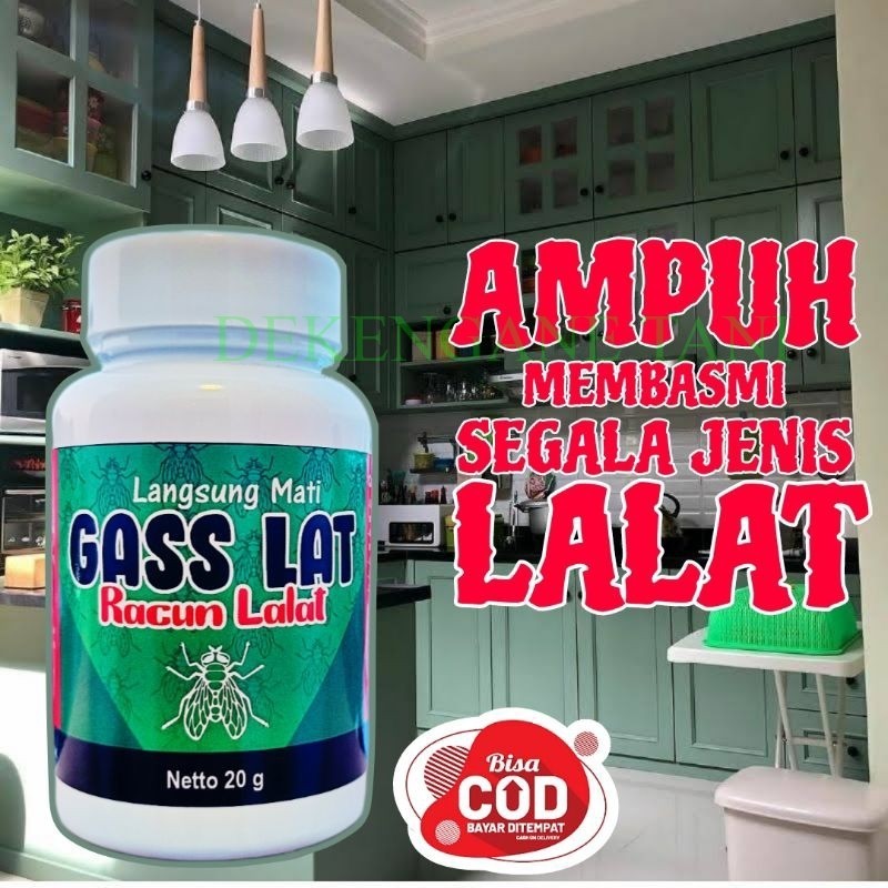 GASS LAT Racun Lalat Mati Seketika Pembasmi Lalat 100% Ampuh Anti Lalat Buah Pembasmi Lalat Limbah/ 