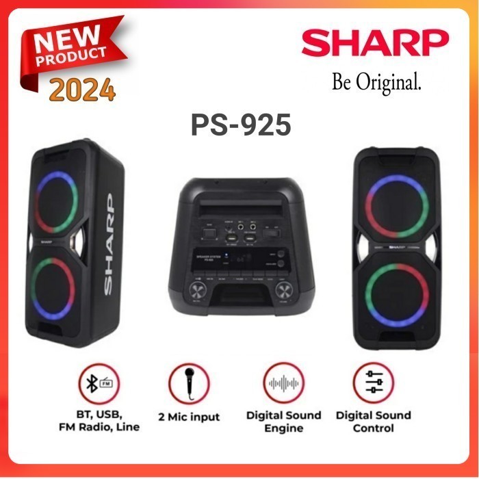 SHARP PS925 / PS-925 Bluetooth Speaker