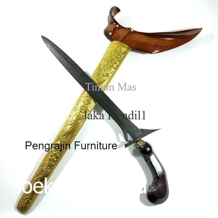 

Keris Kamardikan Kontemporer Bahan Baja Keleng Unik Antik ter murah