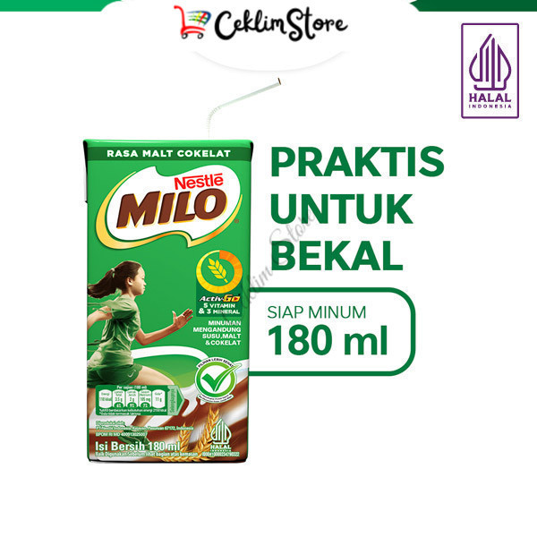 

MILO ACTIV-GO UHT Susu Coklat 180ml