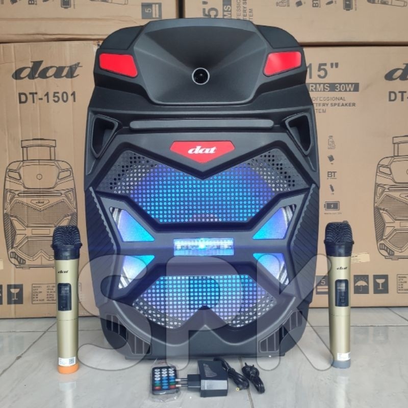 Speaker DAT 15 inch  DT 1501 Bluetooth Original