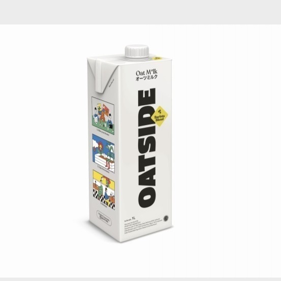 

oatside oat milk barista blend 1ltr susu gandum