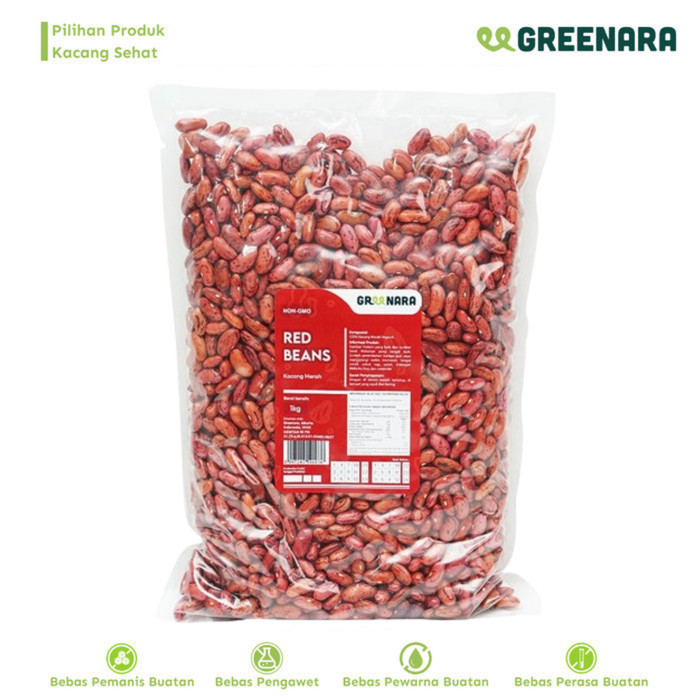 

[[ K23 - BEST SELLER ]] Kacang Merah Organik 1 Kg / Organic Red Bean