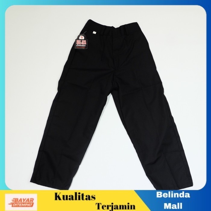 

⭐COD⭐ Celana Hitam Seragam Sekolah SD Cowok Panjang 25 TERLARIS