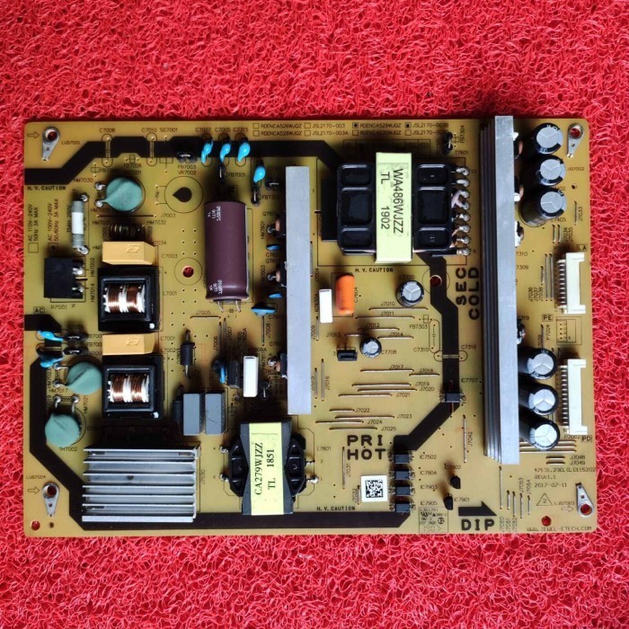 PSU regulator power Supply board tv LED Sharp 4T-C50AL1X