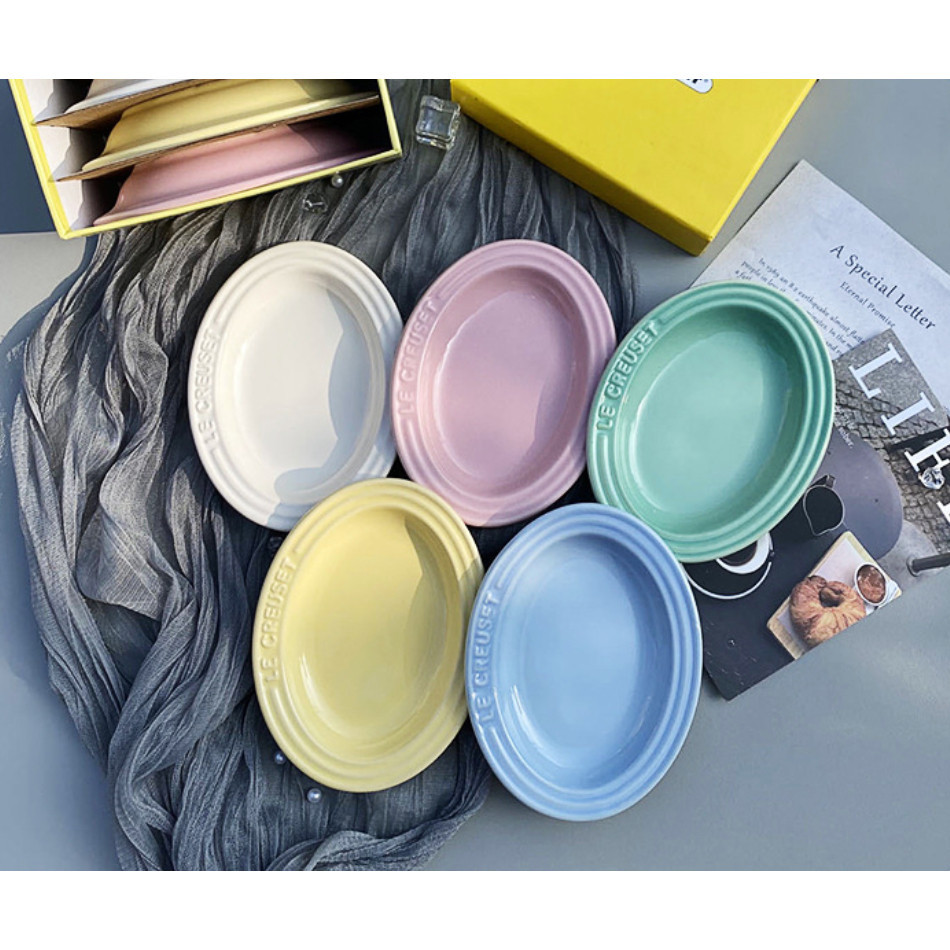 [Le Creuset] Set Piring / Piring Cantik / Hadiah Piring Cantik / Hampers Set Piring / Gift Set