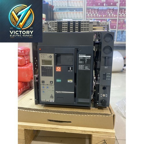 ACB NT10H2 3P 1000A KOMPLIT MOTORIZED ORIGINAL SCHNEIDER ACB Air Circuit Breaker (Pemutus Sirkuit Ud