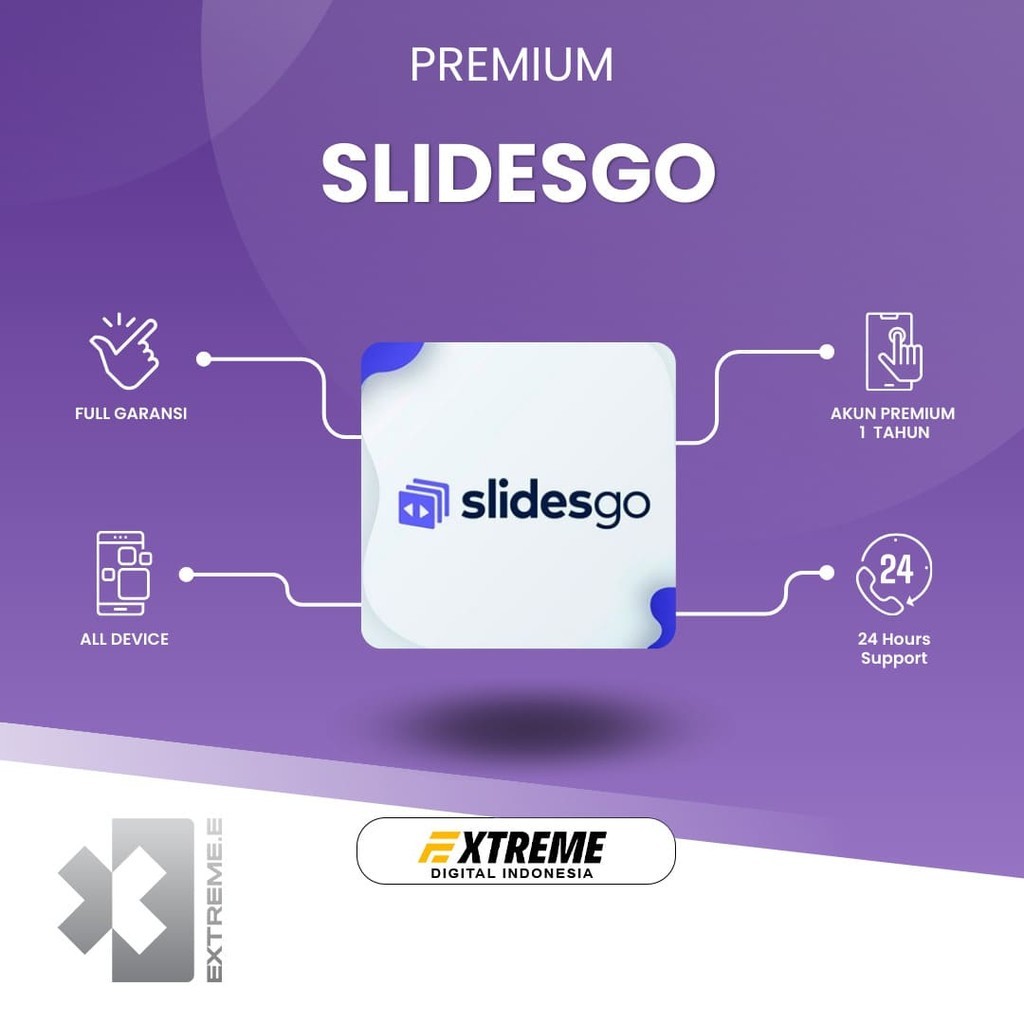 Akun SlidesGo Premium 1 Tahun Garansi Full