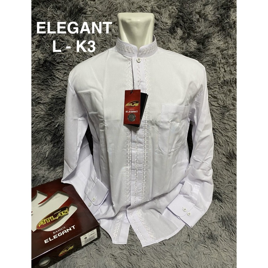 Koko Atlas Super / Elegant / Universal Baju Muslim by Behaestex (BHS) - ELE L - K3