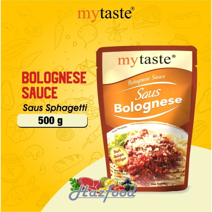 

My Taste Bolognese Sauce 500gr Saus Spaghetti