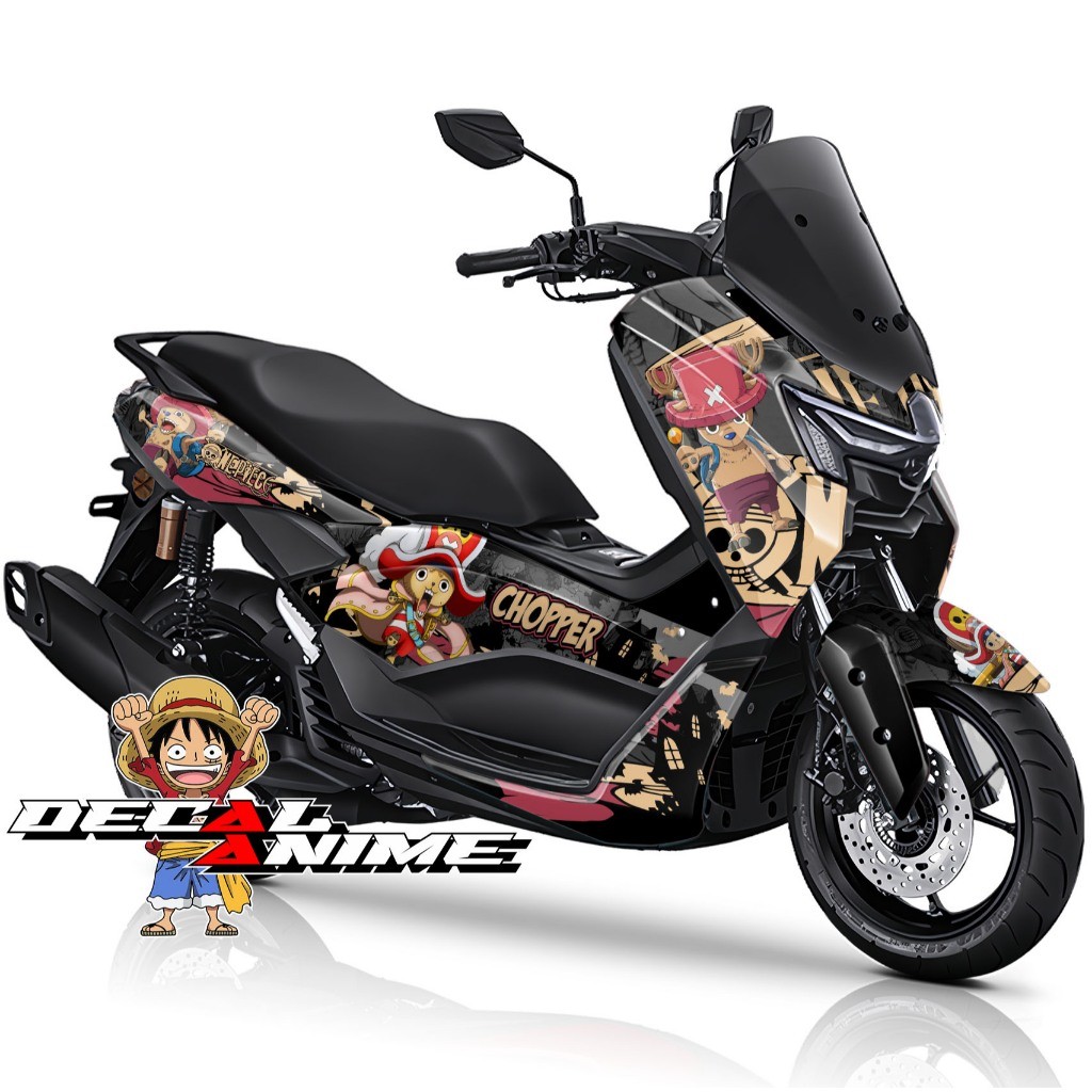 Decal Stiker NMAX TURBO Full Body Sticker Nmax Old N Max New Neo Turbo Decal Anime One Piece Chopper