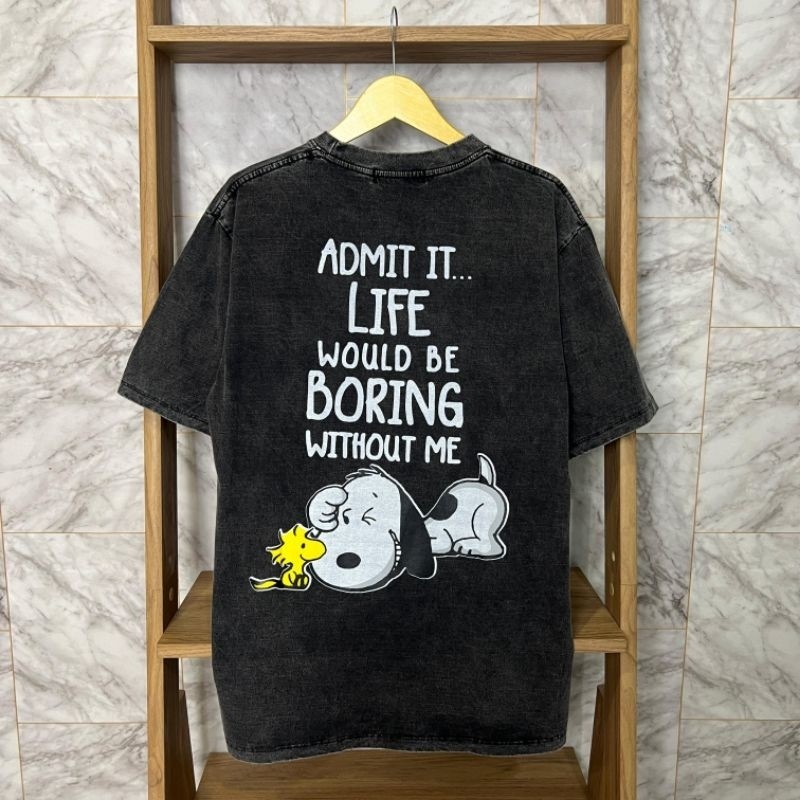 baju wanita model kaos oversize lucu (GWSN)