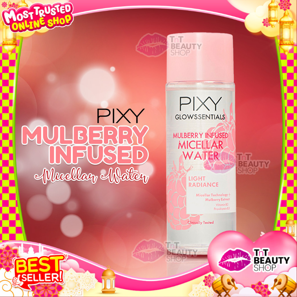 PIXY Glowssentials Mulberry Infused Micellar Water | Pixy Micellar Water | TnT Beauty Shop