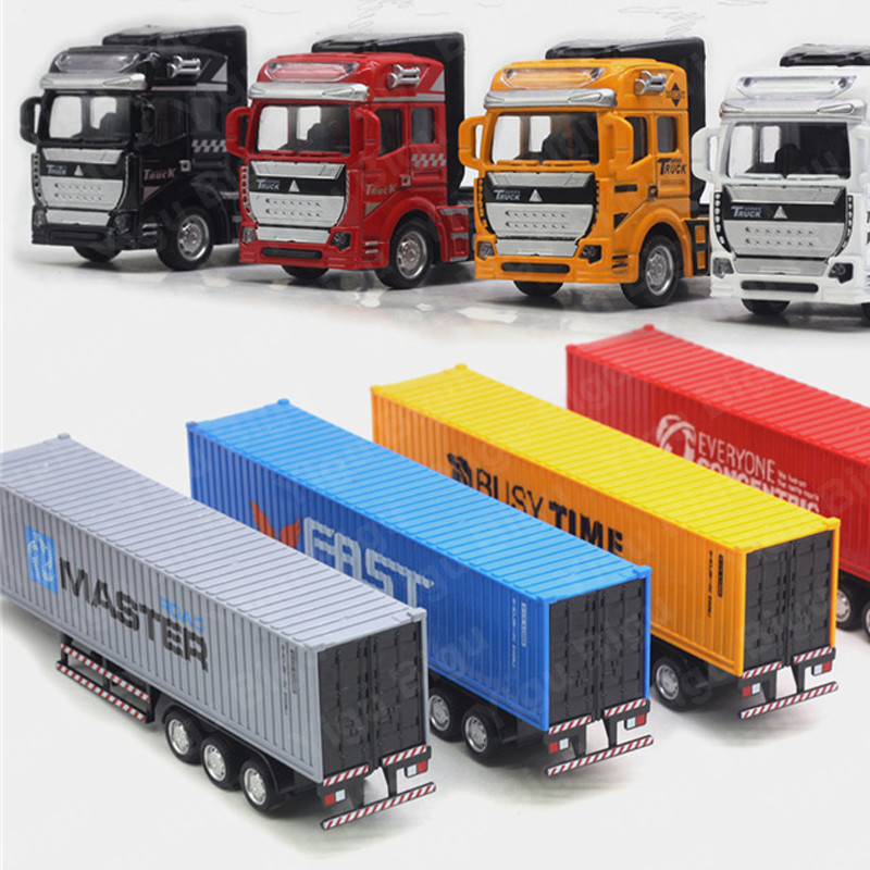 Termurah Mainan Diecast TRUCK CONTAINER / Truk Kontainer / Truk Tangki / TRAILER Dimensi Besar Skala