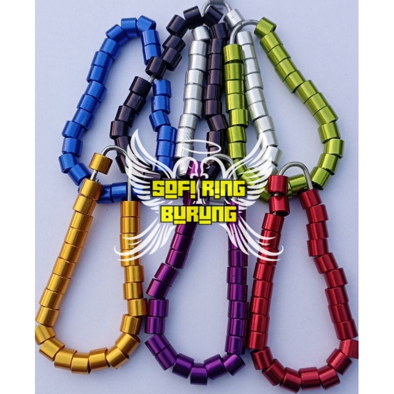 Ring STDR untuk PUTER PELUNG diameter -+ 6,5 & 7 MM POLOS (TANPA KAWAT) - Sofi Ring Burung