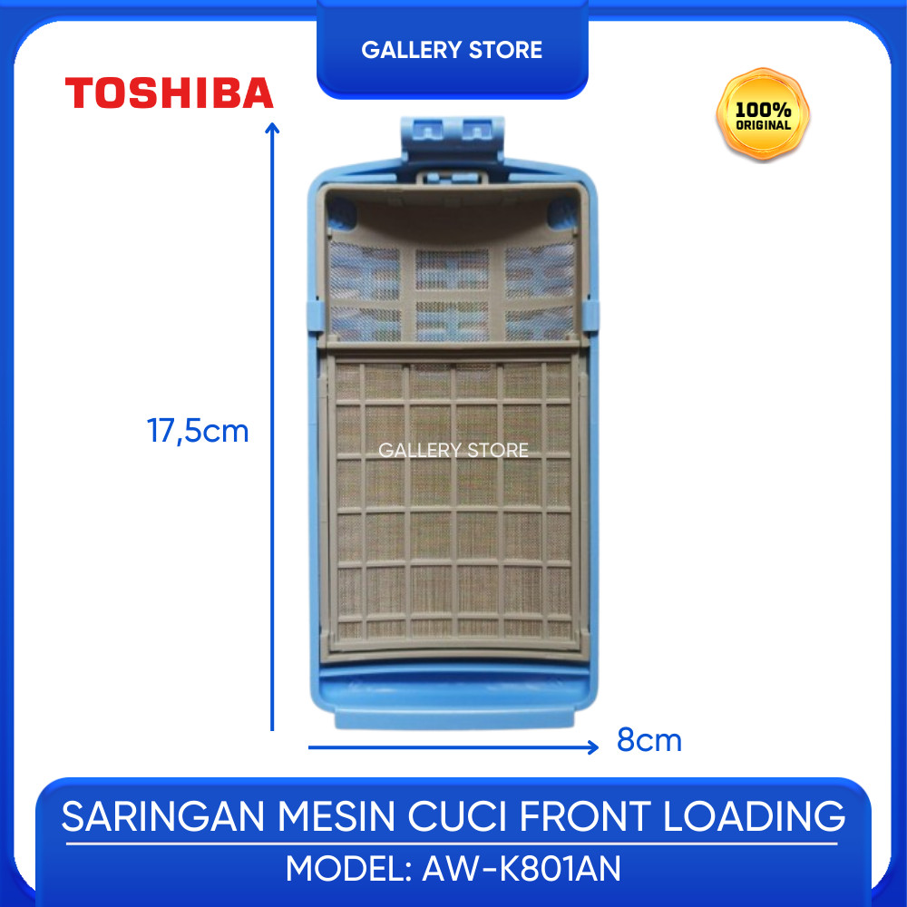KAIN SARINGAN FILTER MESIN CUCI TOP LOAD 1 TABUNG TOSHIBA AW-K801AN AW K801AN