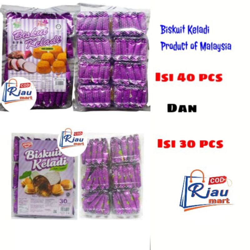 

[SDW] pekanbaru/Biskuit Keladi Buatan Malaysia 280g (40pcs)