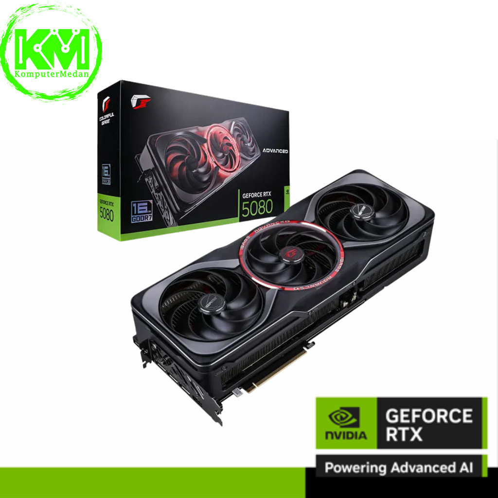 Colorful Geforce RTX 5080 Advance OC 16G-V 16GB GDDR7 VGA CARD