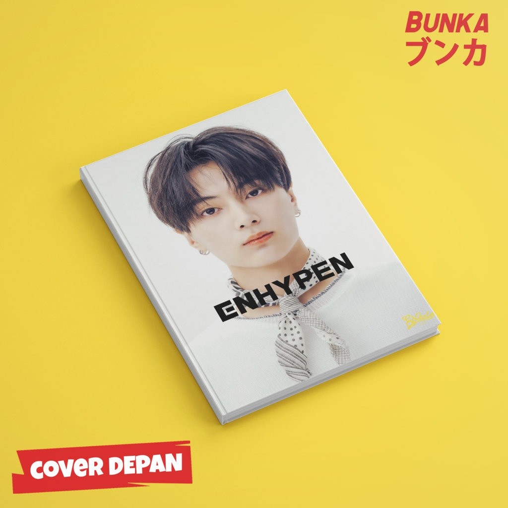 

Notebook KPOP Enhypen Jay Hardcover A5 Buku Tulis Catatan Notes Agenda Planner Jurnal