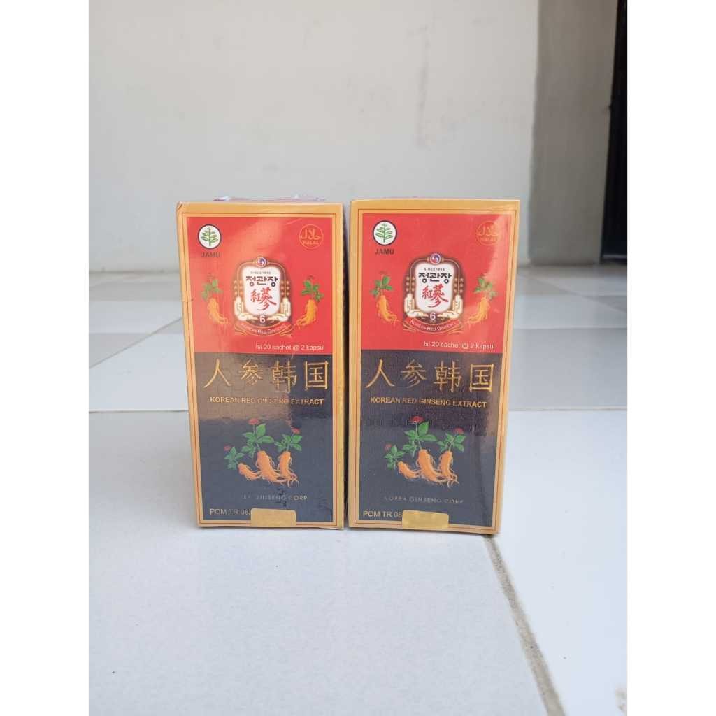 

Promo Gingseng Korea Original Per Pack Isi 20 Sachet