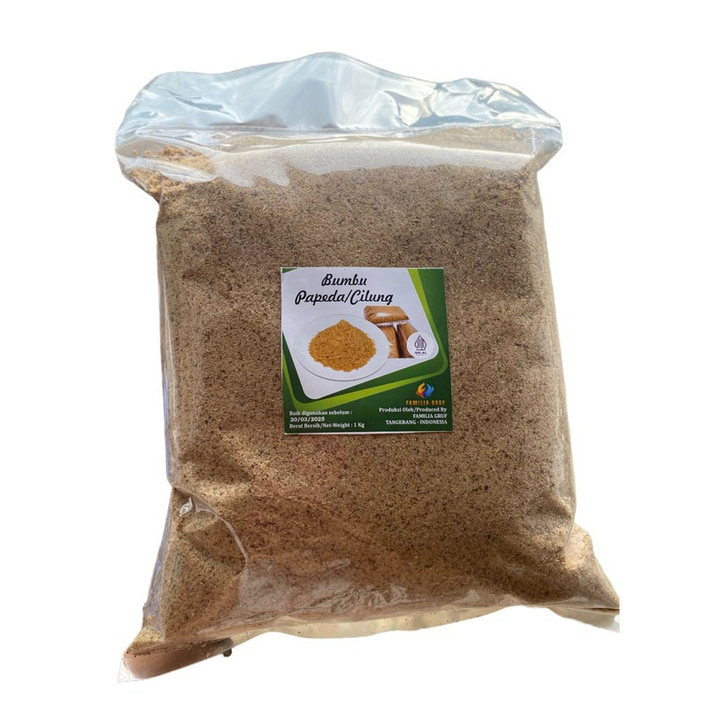 

BUMBU CILUNG PAPEDA 1 KG ORY PANIR BAWANG GURIH DAN WANGI PELENGKAP MASAKAN