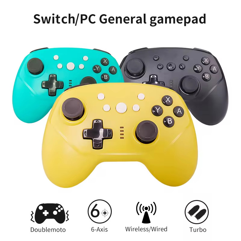 Data Frog Wireless Controller for Nintendo Switch Pro Controller Turbo Gamepad for Nintendo Switch O