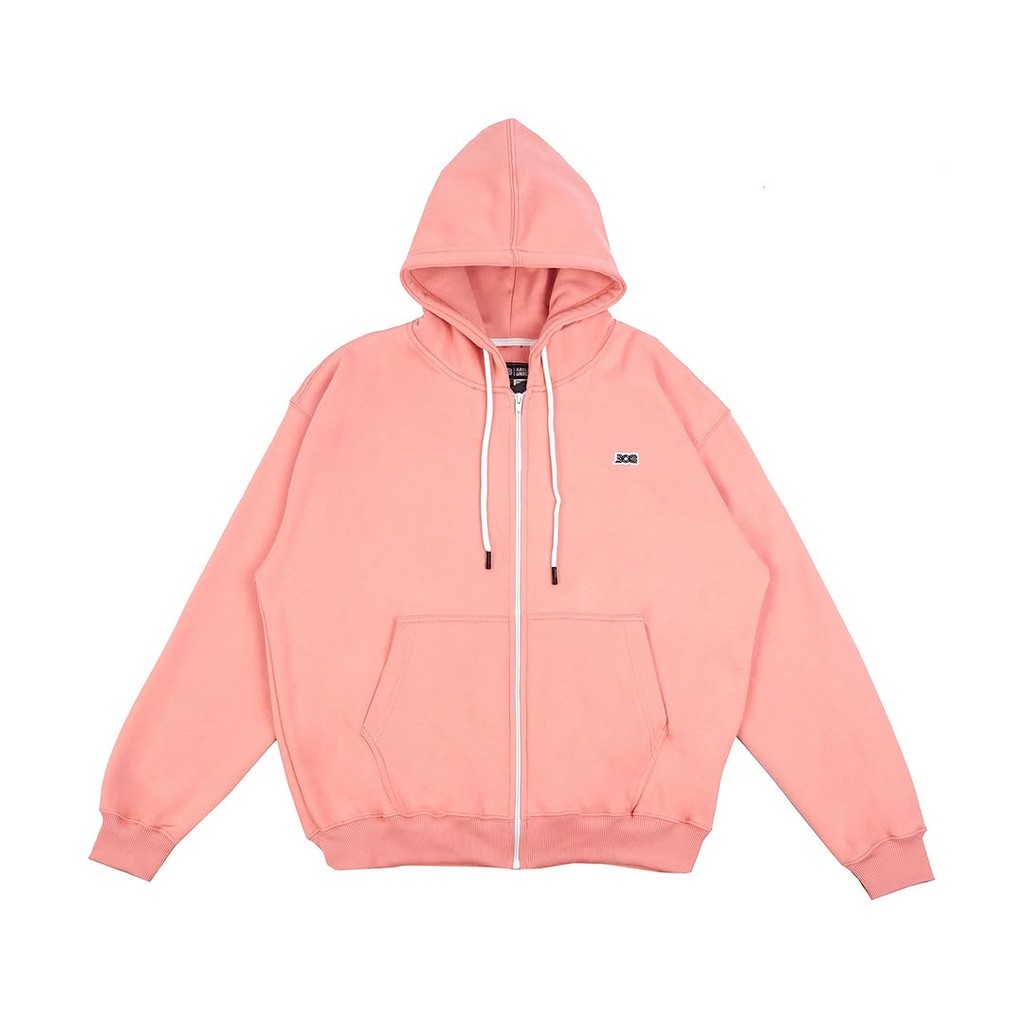308 ABSLTUNSCRD - ZIP HOODIE 308 PATCH -  DUSTY PINK