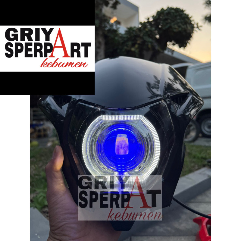 Lampu depan  CRF 150 2018 biled billed set batok
