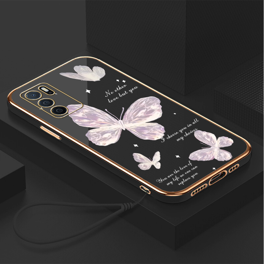 Casing Hp Untuk OPPO A16 A16S A54S (Lanyard Gratis) Untuk Kesing Softcase Case Hp Sofcase Phone Sofc